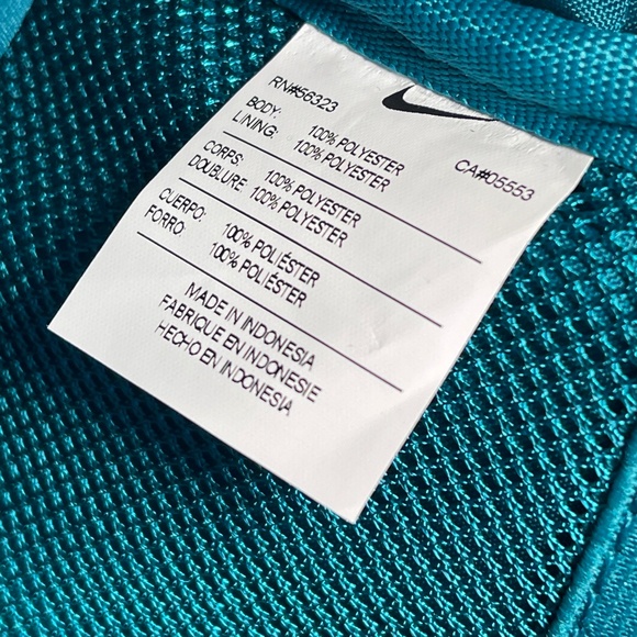 Nike Sportswear Futura 365 Mini Backpack Teal Green Blue One Size 6L CW9301-367 - Picture 6 of 6